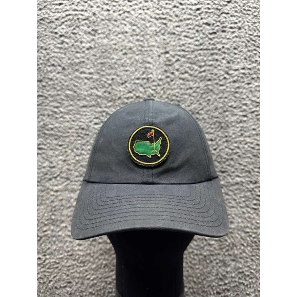 American Needle Berckmans Place Masters‎ Strapback Golf Hat Black Adult One Size